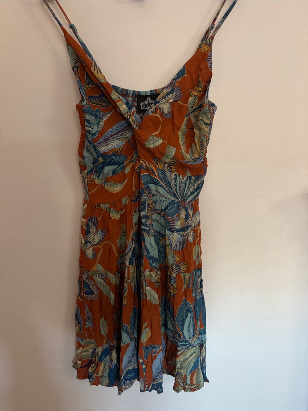 Angie Spaghetti-Strap Mini Dress - Picture 3 of 8